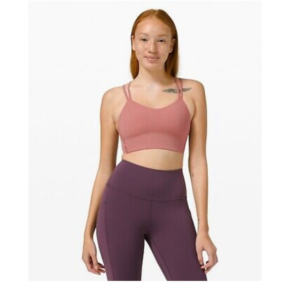 NEW Lululemon Like a Cloud Bra Long Line Light Support B/C CUP Spiced Chai sz 6